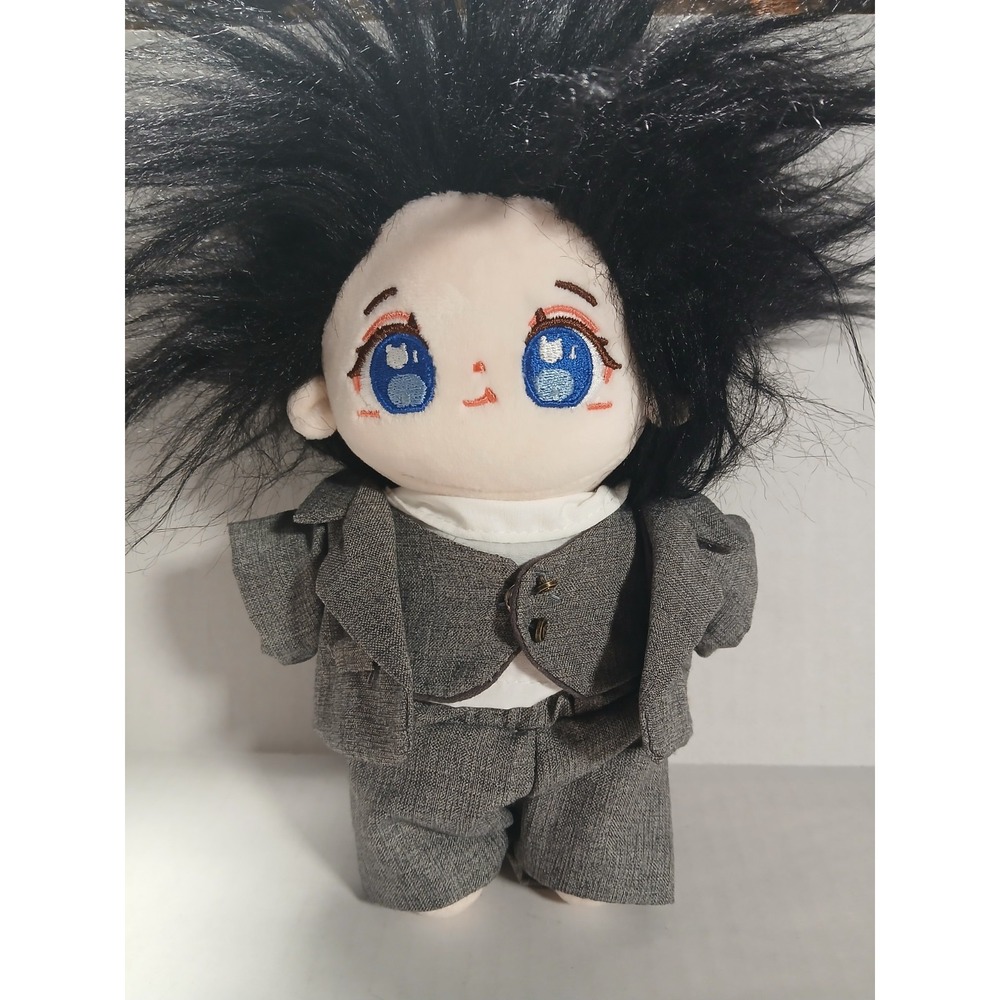Cute Stuffed K-pop Idol Plush Figure With Little Outfit &Crazy Hair‎